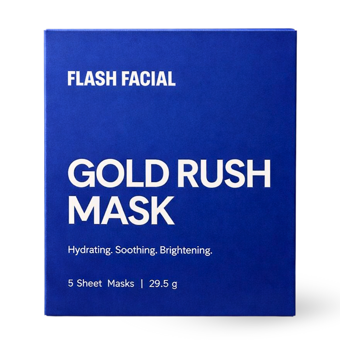 Client receiving a quick 15-minute Hydrafacial at Flash Facial in Dubai Hills Mall — AED 149 walk-in treatment, no booking required