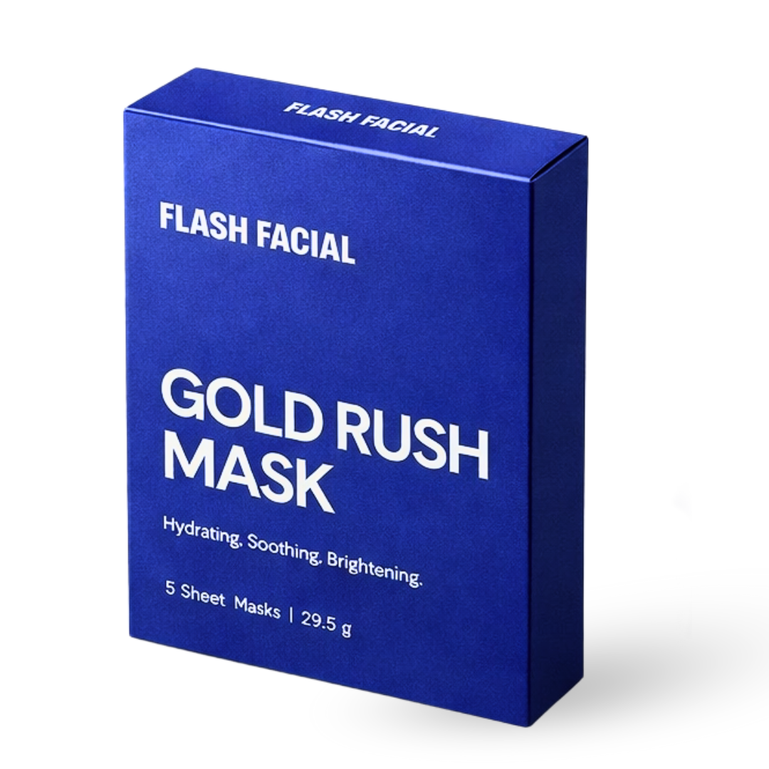 Client receiving a quick 15-minute Hydrafacial at Flash Facial in Dubai Hills Mall — AED 149 walk-in treatment, no booking required