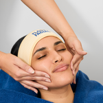 Client receiving a quick 15-minute Hydrafacial at Flash Facial in Dubai Hills Mall — AED 149 walk-in treatment, no booking required
